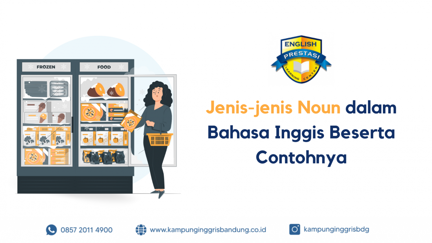 Jenis-jenis Noun dalam Bahasa Inggis Beserta Contohnya