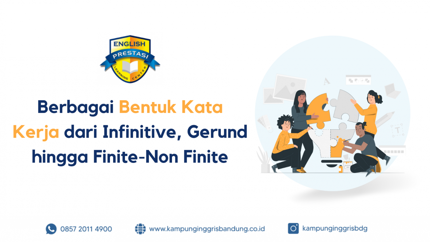 Berbagai Bentuk Kata Kerja dari Infinitive, Gerund hingga Finite-Non Finite