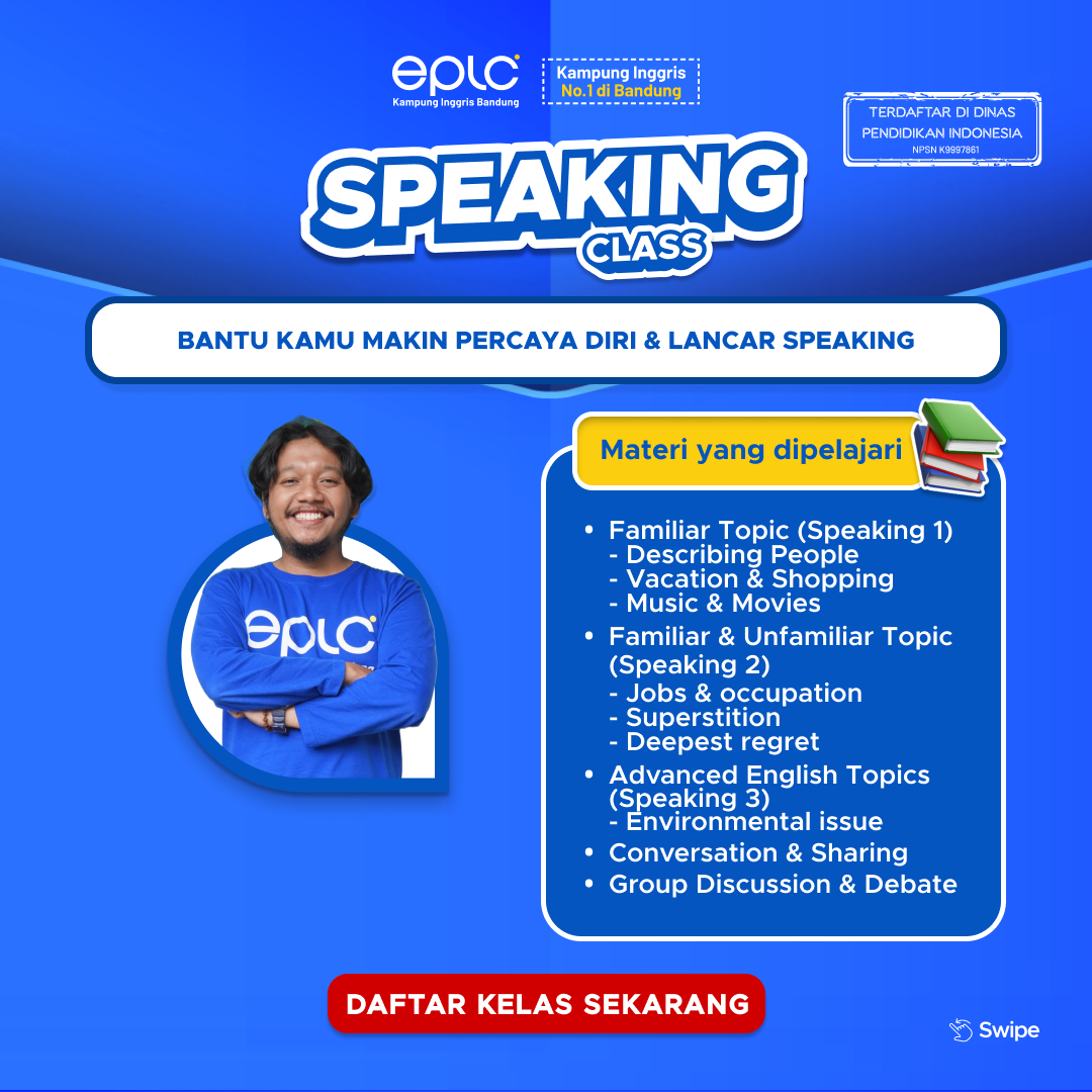 program - speaking class