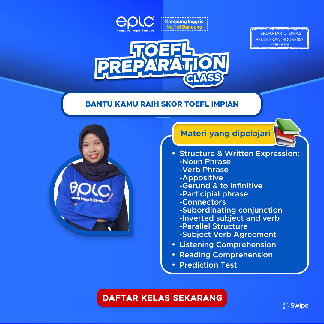 program - toefl prep class