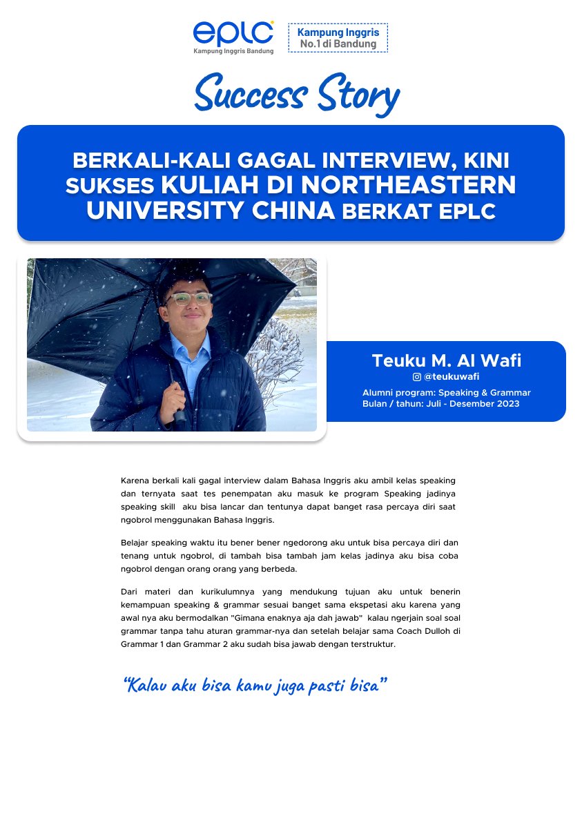 success story teuku wafi